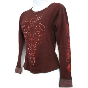 1999 The Great China Wall Cross Long Sleeve Shirt